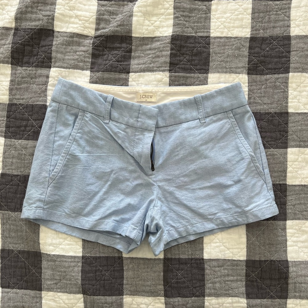Blue J Crew Chino Shorts